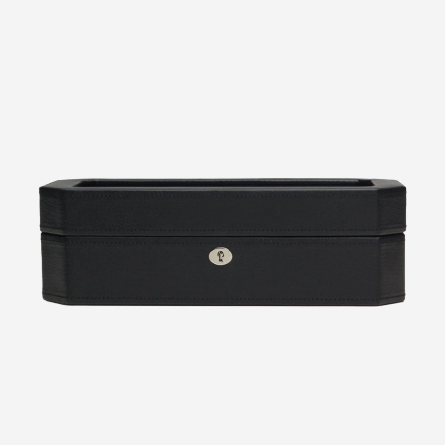 Wolf 1834 Windsor Black Vegan Leather 5 Piece Watch Box 4583029 - THE SOLIST - Wolf 1834