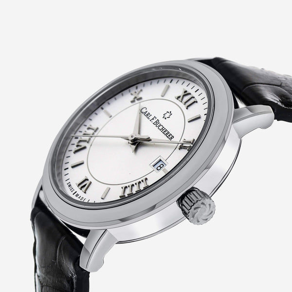 Carl F. Bucherer Adamavi AutoDate Stainless Steel Automatic Women's Watch 00.10320.08.15.01 - ShopWorn