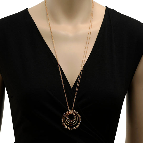 Bucherer 18K Rose Gold, Diamond Pendant Necklace - THE SOLIST