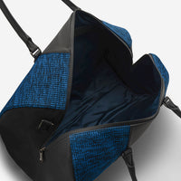 S.T. Dupont Jet Millennium Black And Blue Rubber And Canvas Travel Bag 195004 - THE SOLIST