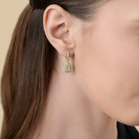 Gregg Ruth 14K Gold, White Diamond 1.13ct. tw. and Fancy Yellow Diamond Drop Earrings - THE SOLIST