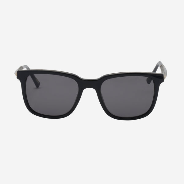 Chopard Shiny Black & Smoke Square Sunglasses SCH263-700P - THE SOLIST
