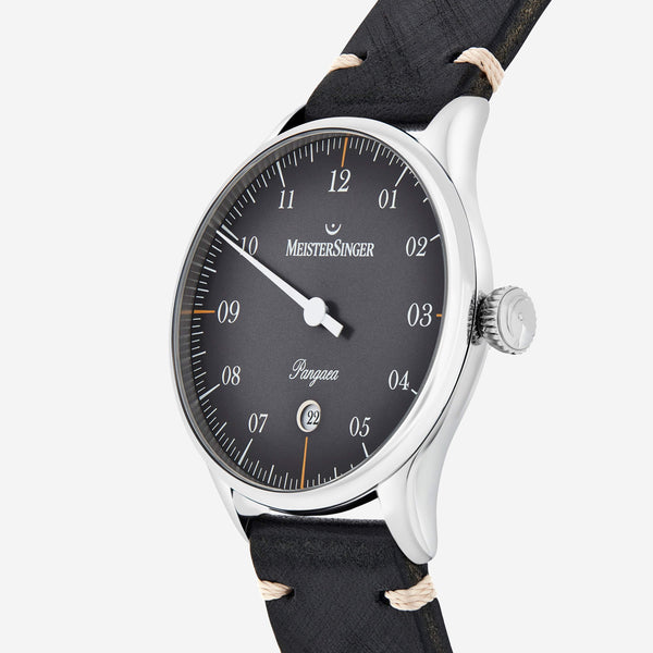 MeisterSinger Pangaea Date Stainless Steel Men's Automatic Watch PMD907D - ShopWorn