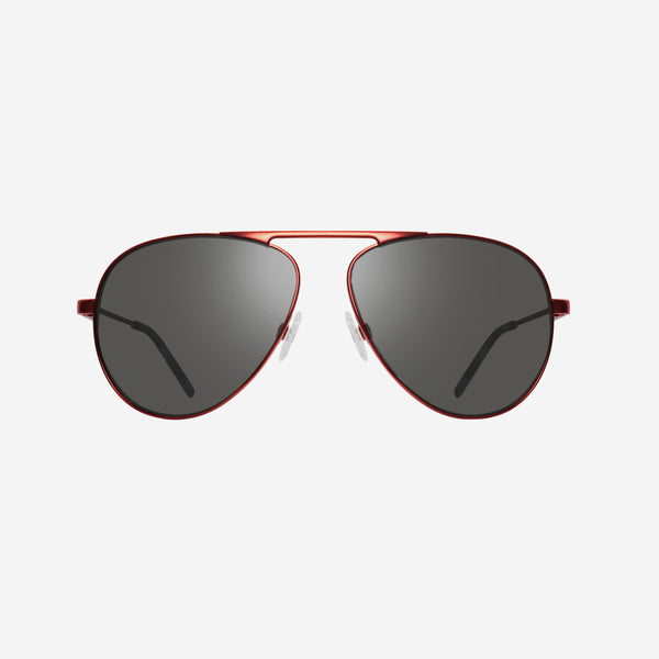 Revo Metro Firecracker Red & Graphite Aviator Sunglasses RE116306GY - THE SOLIST