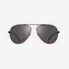 Revo Metro Firecracker Red & Graphite Aviator Sunglasses RE116306GY - THE SOLIST