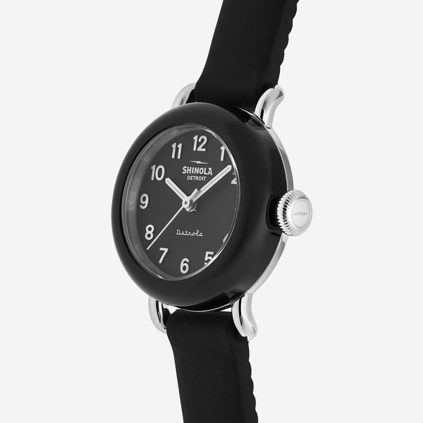 Shinola The Pee-Wee Detrola Resin and Stainless Steel Women's Quartz Watch S0120213529 - THE SOLIST