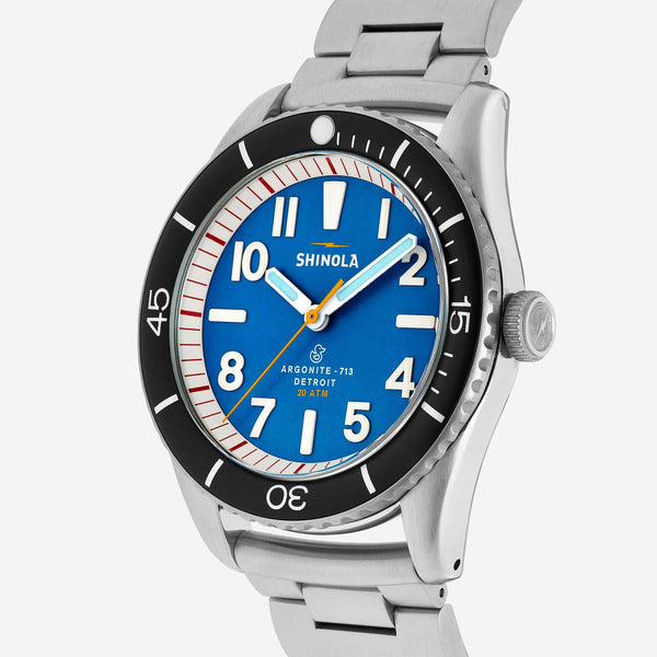 Shinola The Duck Stainless Steel Men's Quartz Watch S0120218978 - ShopWorn