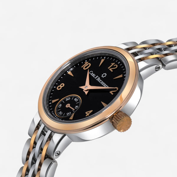Carl F. Bucherer Adamavi 18K Rose Gold & Stainless Steel Manual Wind Ladies Watch 00.10317.07.36.21