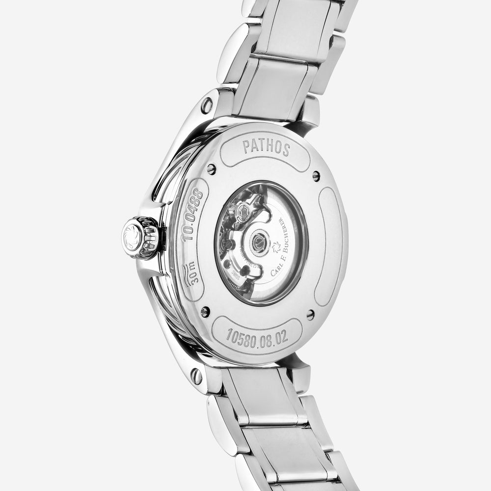 Carl F. Bucherer Pathos Diva Stainless Steel CFB 1963 Women's Automatic Watch 00.10580.08.23.31.02 - THE SOLIST