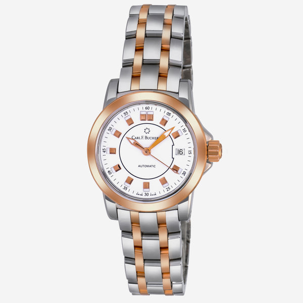 Carl F. Bucherer Patravi Autodate 18k Rose Gold & Steel Ladies Watch Automatic Watch 00.10621.07.23.21 - THE SOLIST