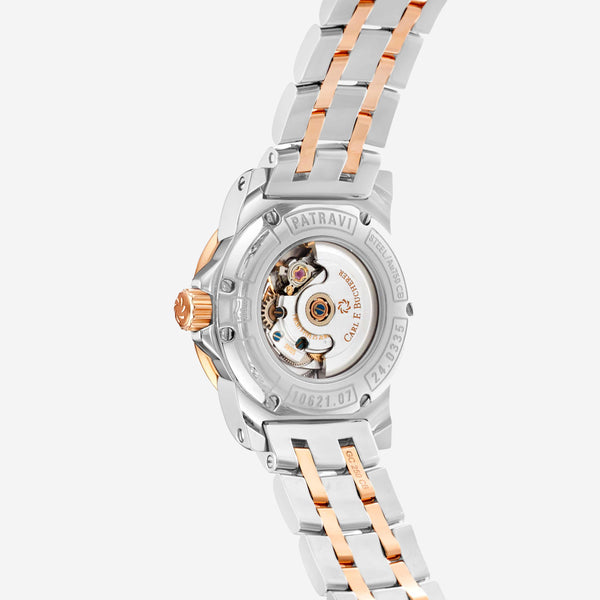 Carl F. Bucherer Patravi AutoDate Diamond Two Tone Women's Watch 00.10621.07.77.21 - THE SOLIST