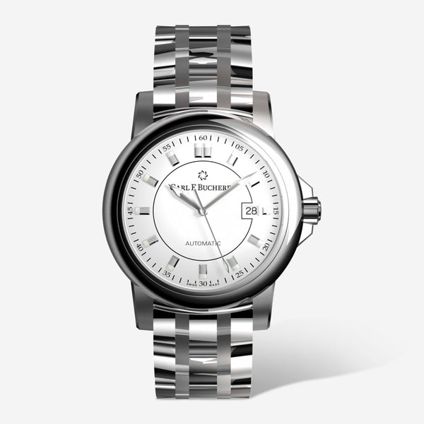 Carl F. Bucherer Patravi AutoDate Stainless Steel Automatic Men's Watch 00.10636.08.23.21 - THE SOLIST