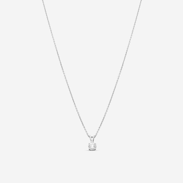 Roberto Coin 18K White Gold Diamond Pendant Necklace 000723AWCHX0 - THE SOLIST