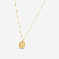 Roberto Coin Tiny Treasures 18K Yellow Gold Diamond "X" Pendant Necklace 000801AYCHXX - THE SOLIST
