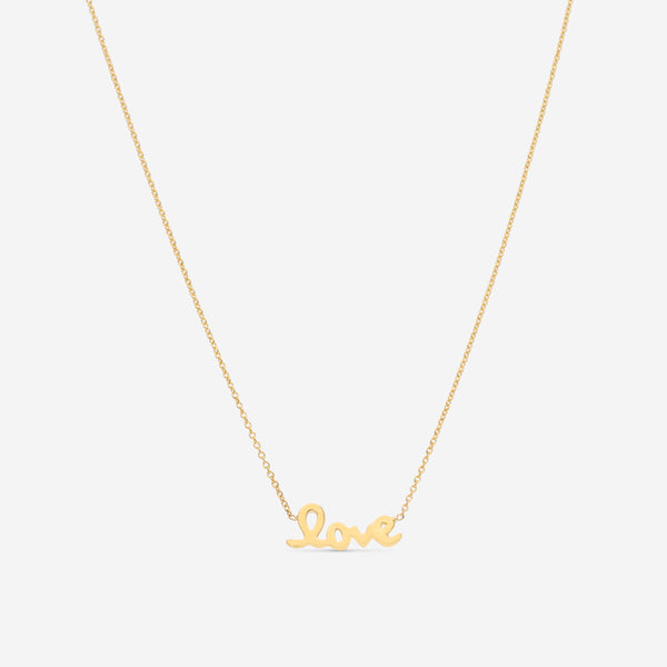 Roberto Coin 18K Yellow Gold Love Necklace 000995AYCH00