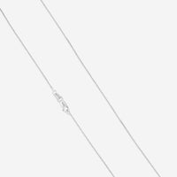Roberto Coin Tiny Treasures 18K White Gold Diamond Flower Pendant Necklace 001253AWCHX0 - THE SOLIST
