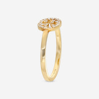 Gucci 18K Yellow Gold & Diamond Ring YBC7294120020 MSRP $1,800 - THE SOLIST