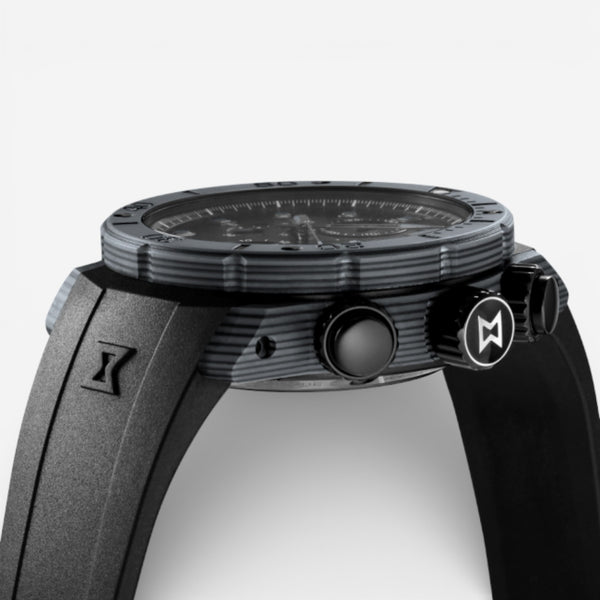 Edox CO-1 Chronograph Carbon Automatic Men's Watch 01125-CLNGN-NING