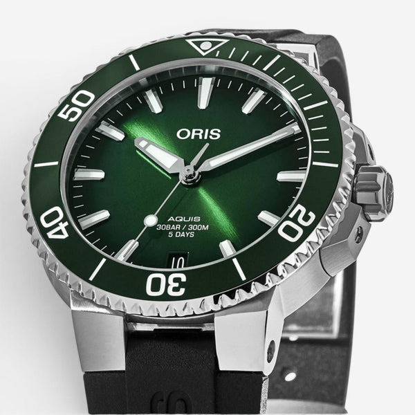 Oris Aquis Date Calibre 400 Stainless Steel Automatic Men's Watch 01-400-7769-41