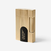 S.T. Dupont James Bond 007 Connected Gold Guilloché Line 2 Lighter 016115