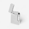 S.T. Dupont Line 2 Brass & Silver Plated Diamond Tip Lighter 16184