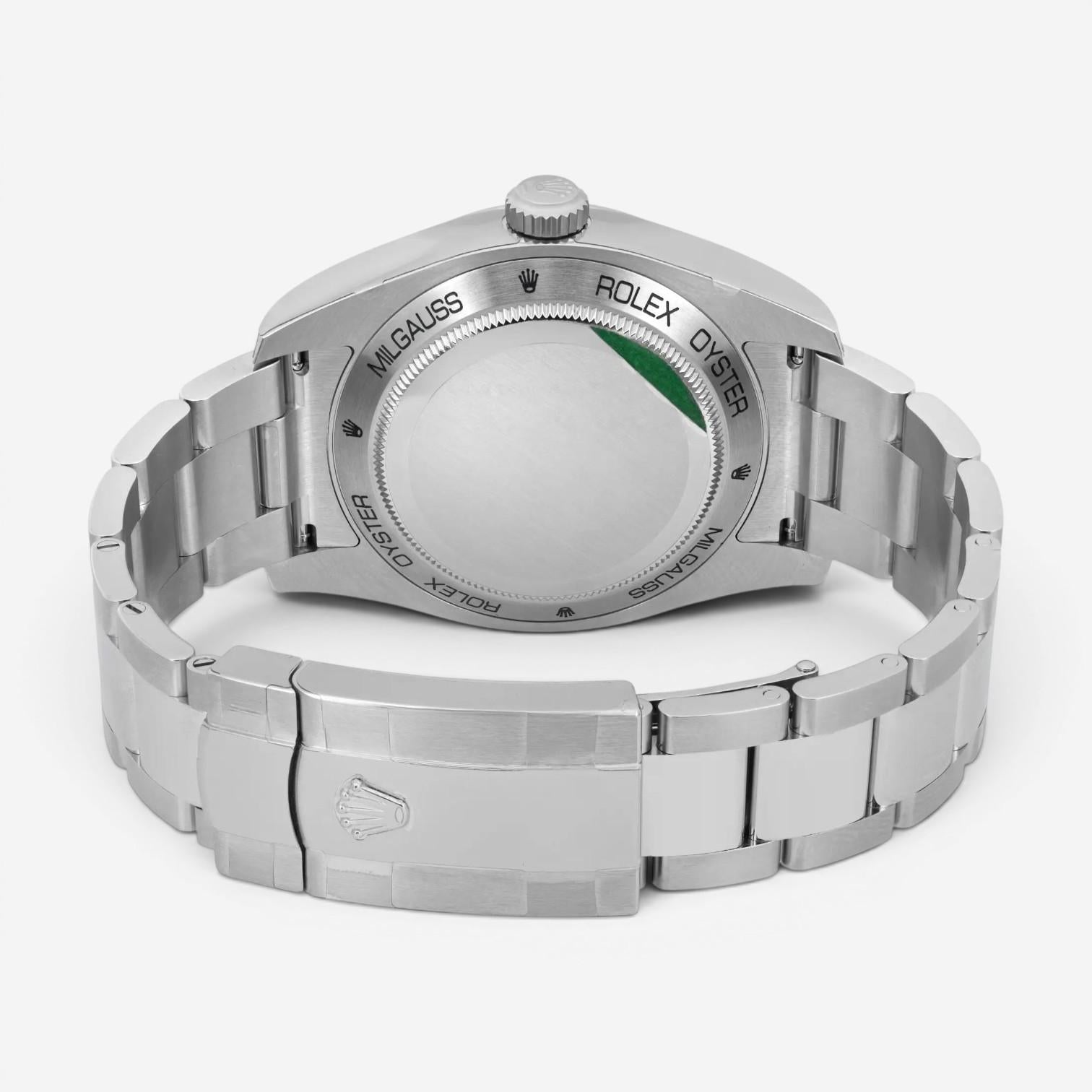 Rolex Milgauss Stainless Steel Automatic Men's Watch 116400GV