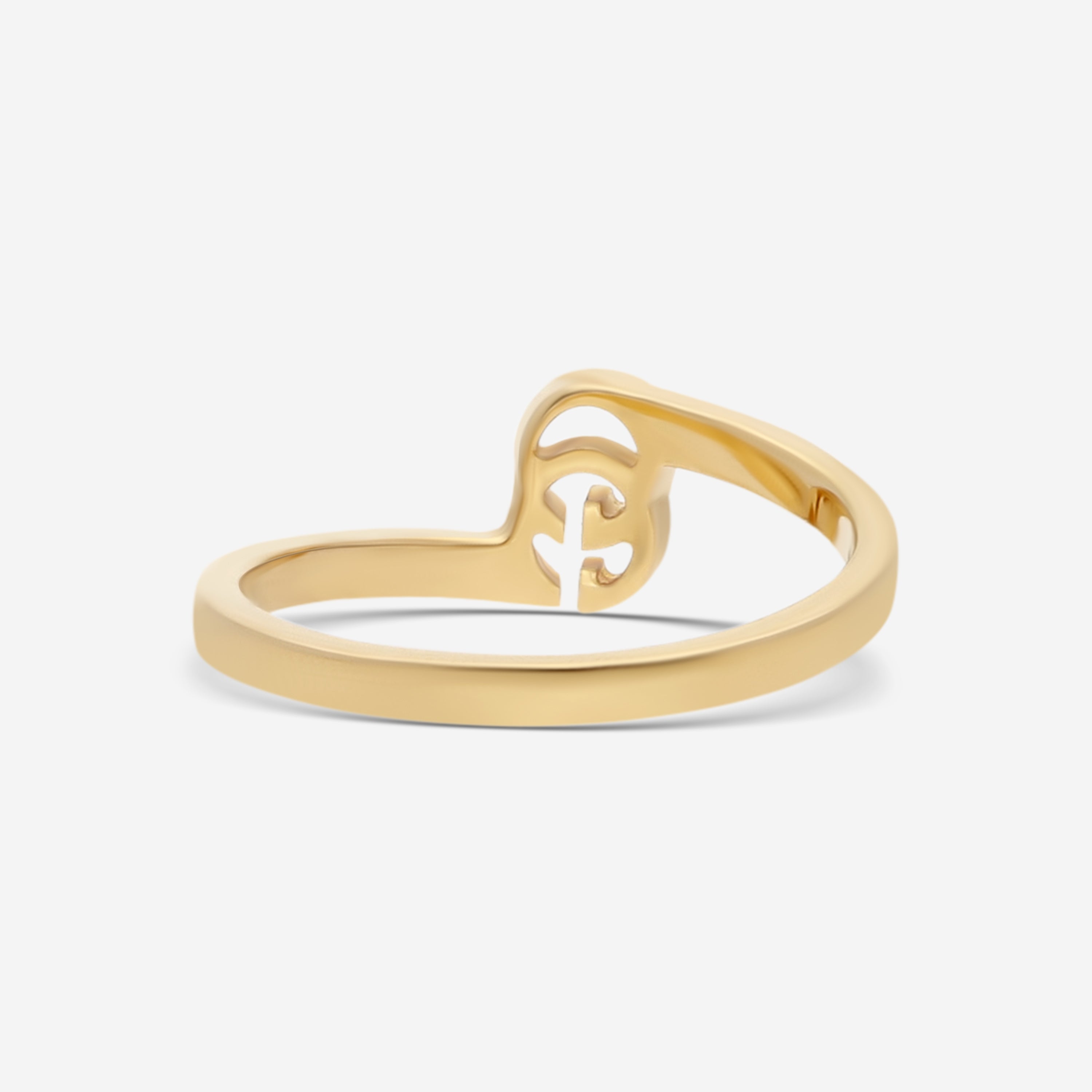 Gucci GG Running 18K Yellow Gold Ring YBC457122002 MSRP $1010 - THE SOLIST