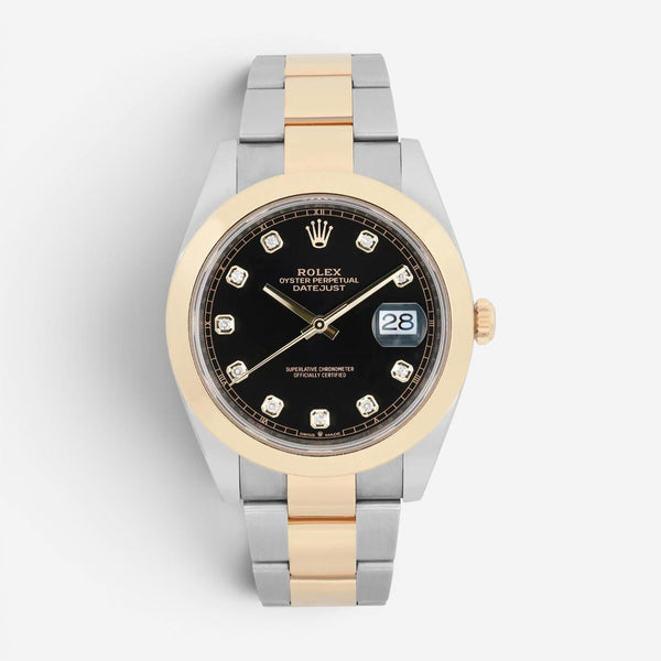 Rolex Datejust 41 Stainless Steel Diamond Automatic Men's Watch 126303