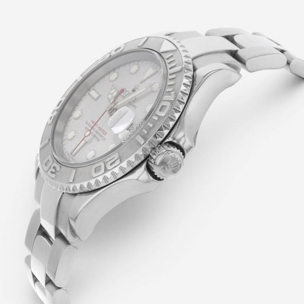 Rolex Yacht-Master Stainless Steel & Platinum Automatic Men's Watch 16622