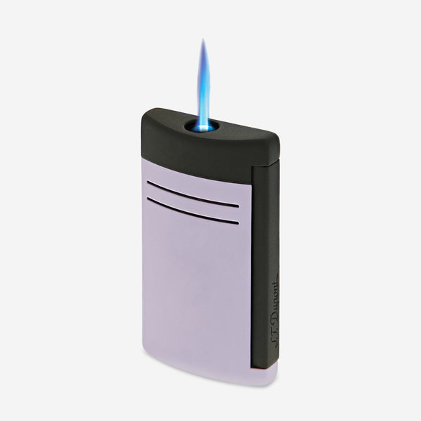 S.T. Dupont Maxijet Matte Black Purple Metal Lighter 020162