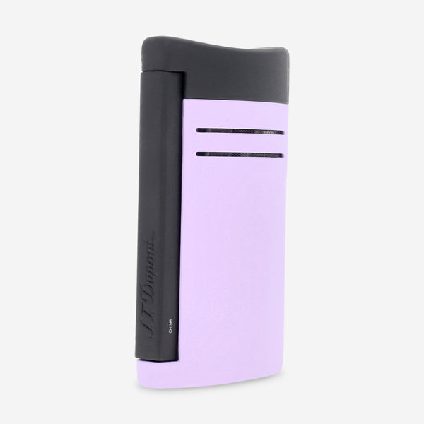 S.T. Dupont Maxijet Matte Black Purple Metal Lighter 020162