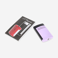 S.T. Dupont Maxijet Matte Black Purple Metal Lighter 020162