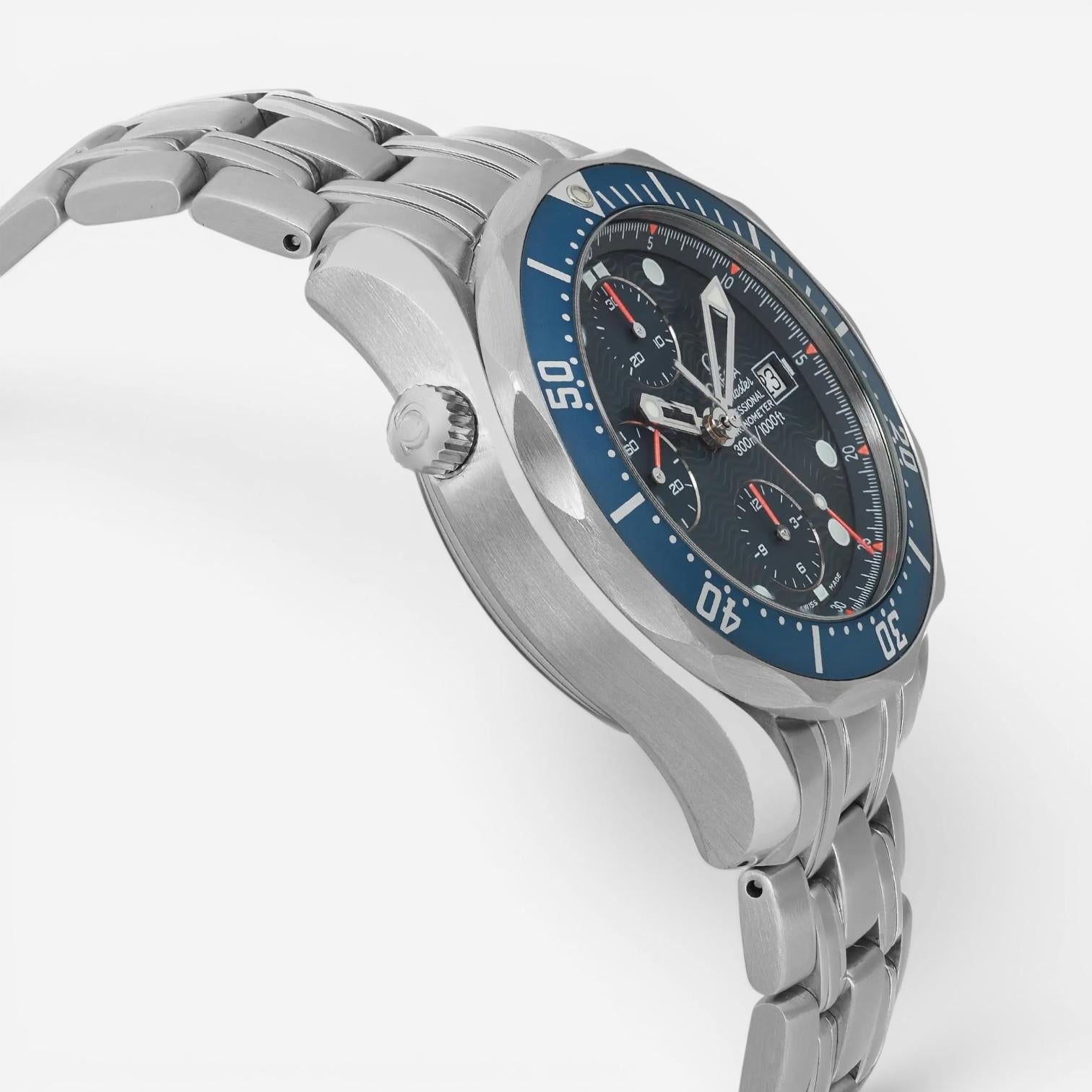 Omega Seamaster Diver 300 Chronograph Stainless Steel Automatic Men's Watch 2599