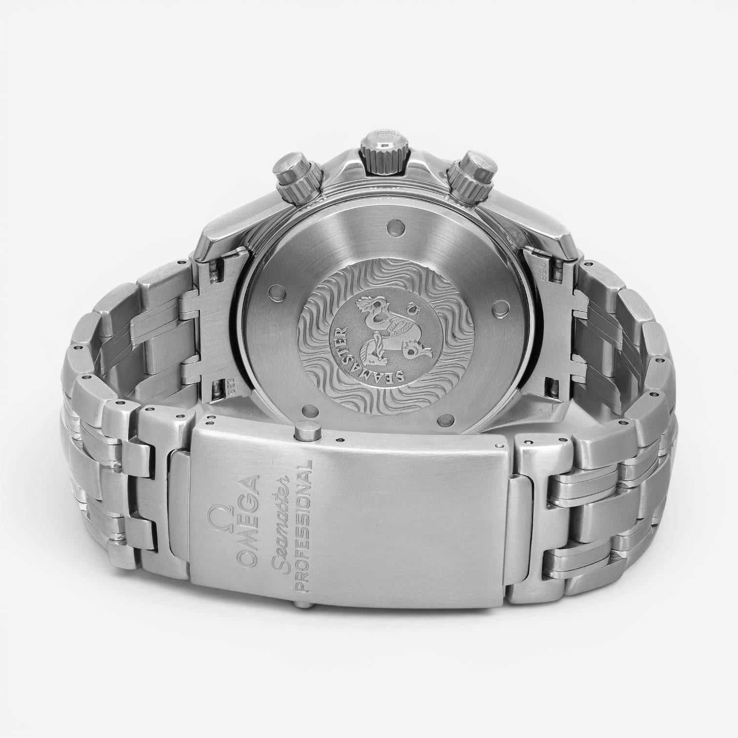 Omega Seamaster Diver 300 Chronograph Stainless Steel Automatic Men's Watch 2599