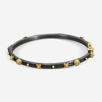 Armenta 18K Yellow Gold & Sterling Silver Multi-Gemstone Huggie Bracelet 02691