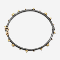 Armenta 18K Yellow Gold & Sterling Silver Multi-Gemstone Huggie Bracelet 02691