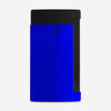 S.T. Dupont Slim 7 Fluo Neon Blue Matte Black Metal Lighter 027771