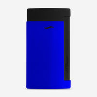 S.T. Dupont Slim 7 Fluo Neon Blue Matte Black Metal Lighter 027771