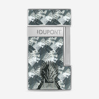 S.T. Dupont Slimmy Noble Houses Stark Light Grey Zamak Brass Lighter 028113