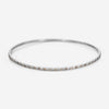 Armenta New World Sterling Silver Champagne Diamond Eternity Bangle Bracelet 02869