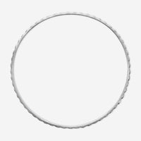 Armenta New World Sterling Silver Champagne Diamond Eternity Bangle Bracelet 02869