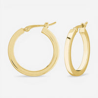 Ina Mar 14K Yellow Gold Square Hoop Earrings 03/105