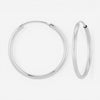 Ina Mar 14K White Gold Endless Hoop Earrings 03/286W