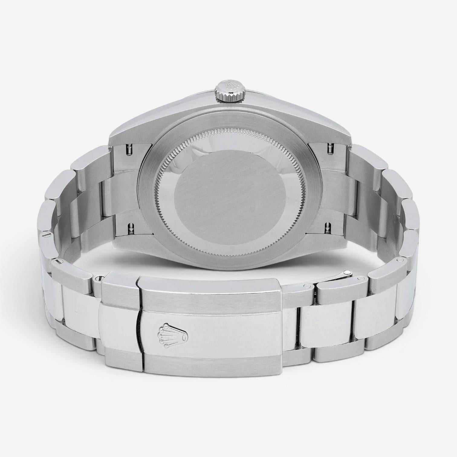Rolex Datejust 41 Stainless Steel & 18K White Gold Automatic Men's Watch 126334
