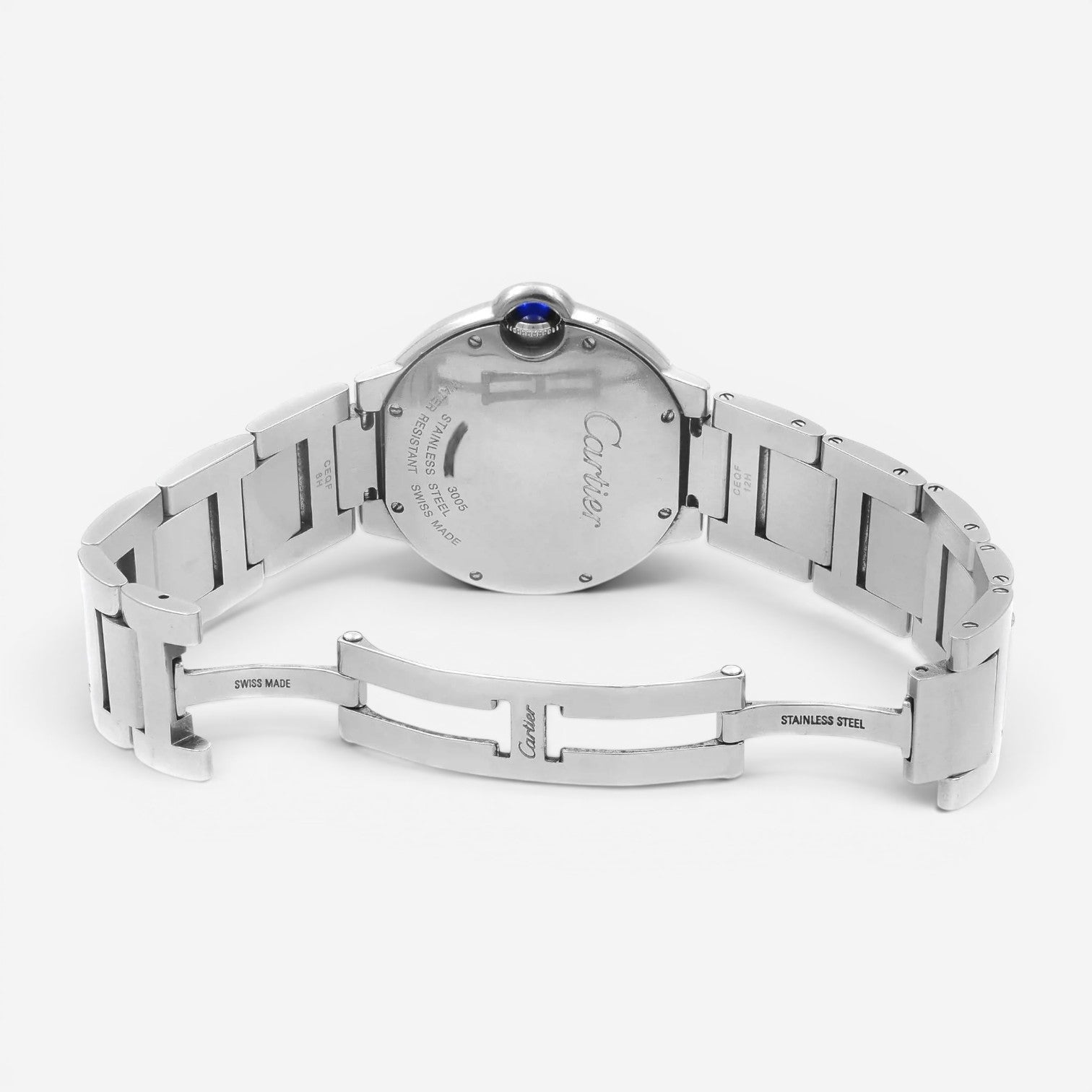 Cartier Ballon Bleu Stainless Steel Quartz Ladies Watch W69011Z4
