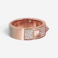 Messika Spiky 18K Rose Gold Diamond Band Ring Sz. 6.25 05437-PG-52