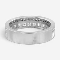 Messika Liz 18K White Gold Diamond Band Ring Sz. 6.5 V014261