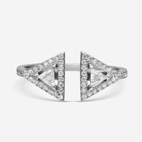 Messika Thea 18K White Gold Diamond Ring Sz. 6.5 06444-WG-52