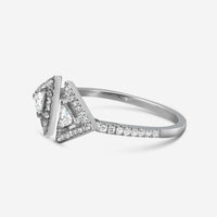 Messika Thea 18K White Gold Diamond Ring Sz. 6.5 06444-WG-52