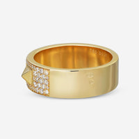 Messika Spiky 18K Yellow Gold Diamond Band Ring Sz. 6.5 05437-YG-53